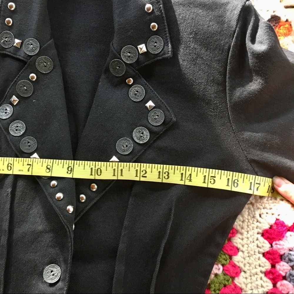 Vintage L. A. Gear Studded Denimn Jacket - Picture 15 of 16